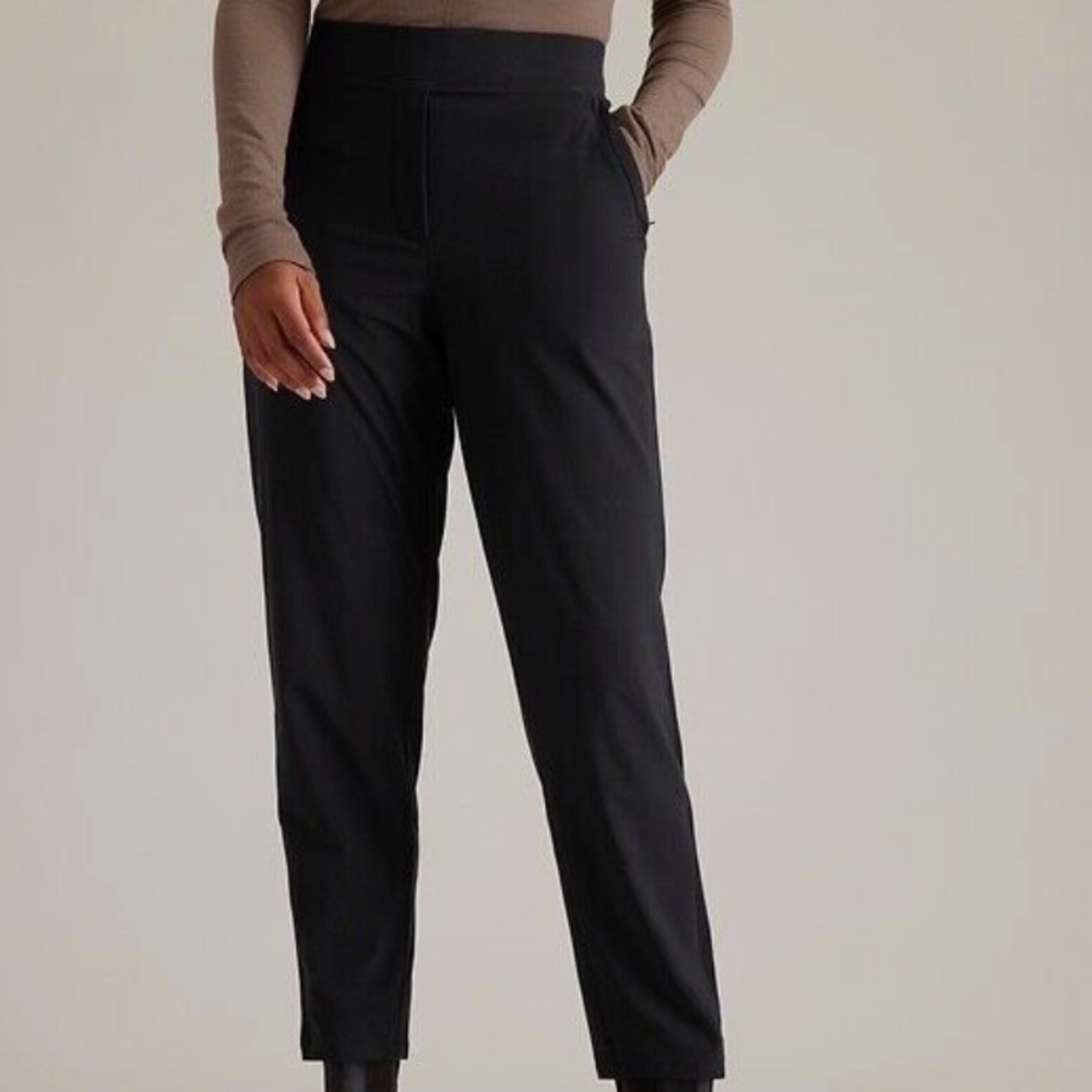 Athleta Brooklyn Lined Pant Black Women's Size 4 NWT